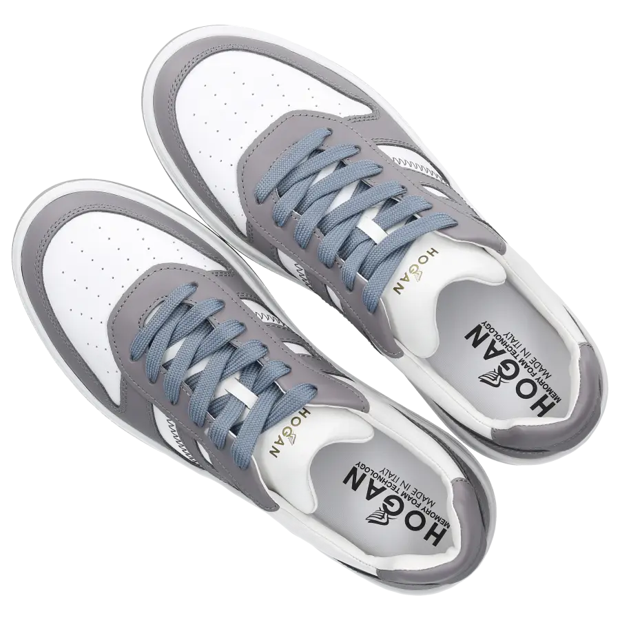 Hogan - Sneaker low H630 Kalbsleder - grau
