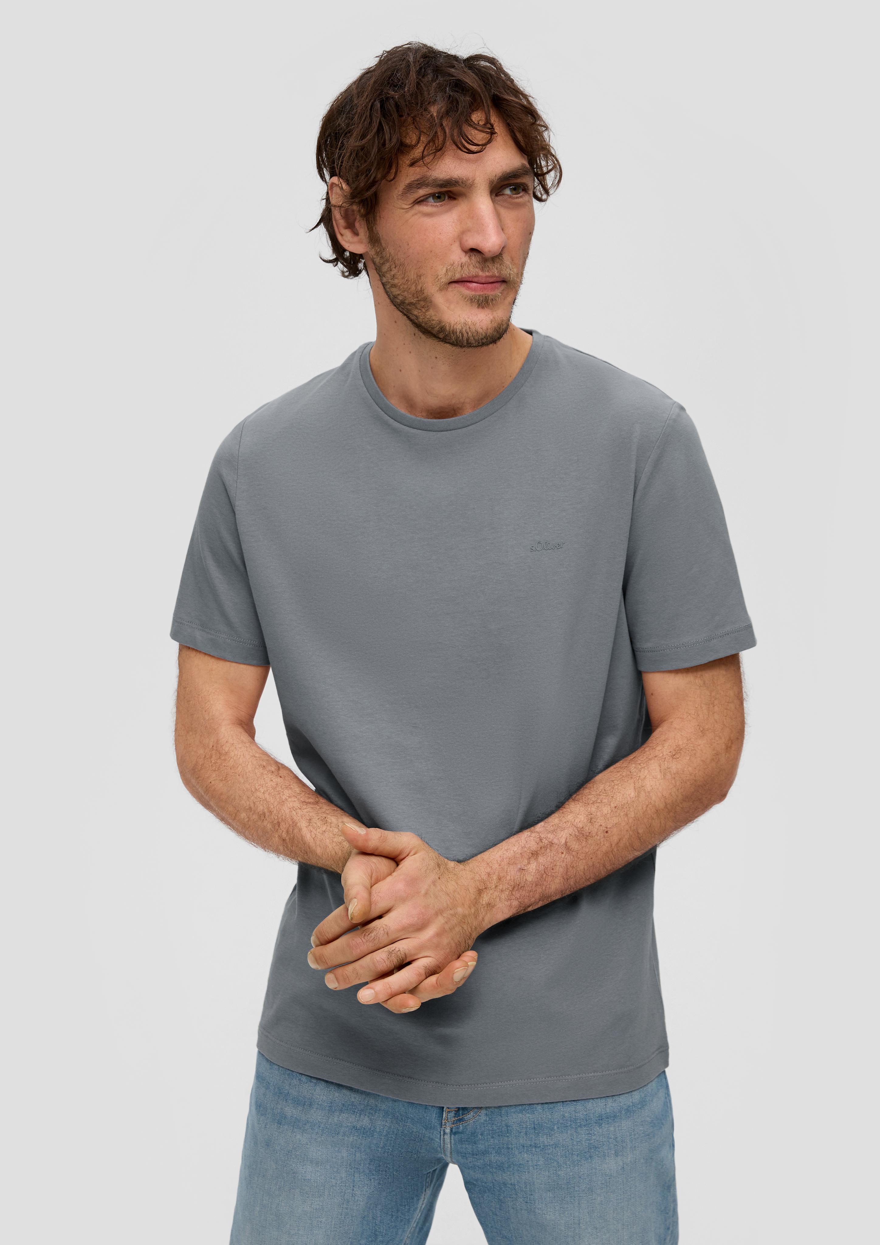 T-Shirt mit Labelprint  2141455-9500