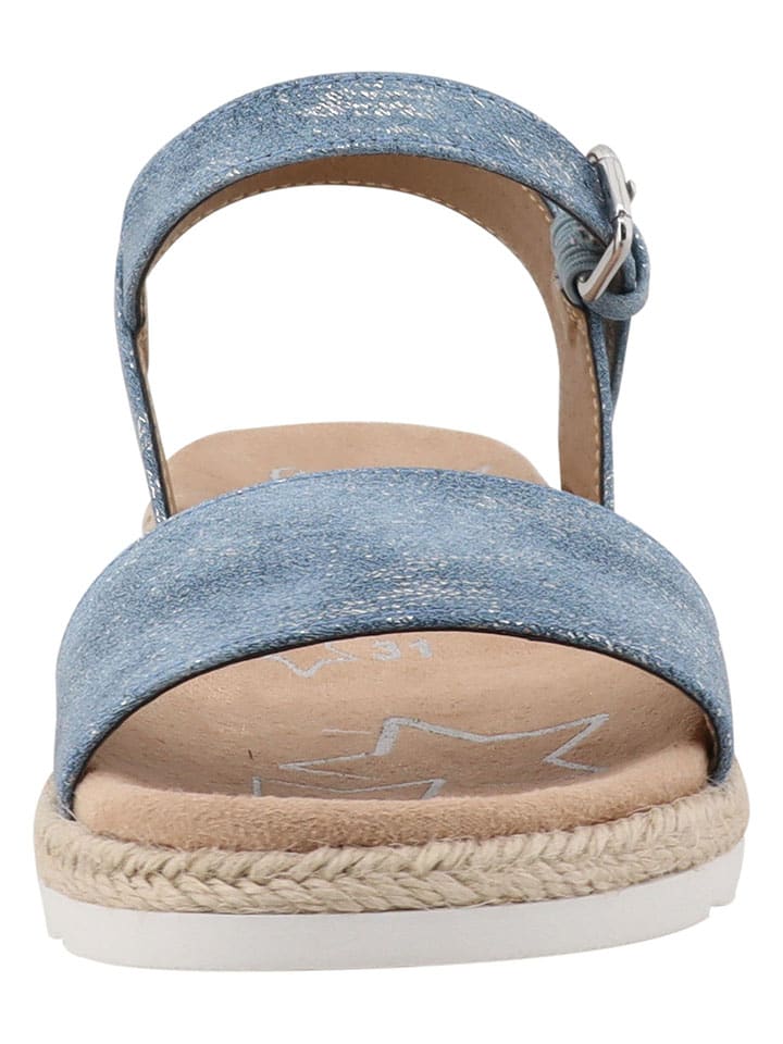 Tom Tailor Sandalen in Blau günstig kaufen