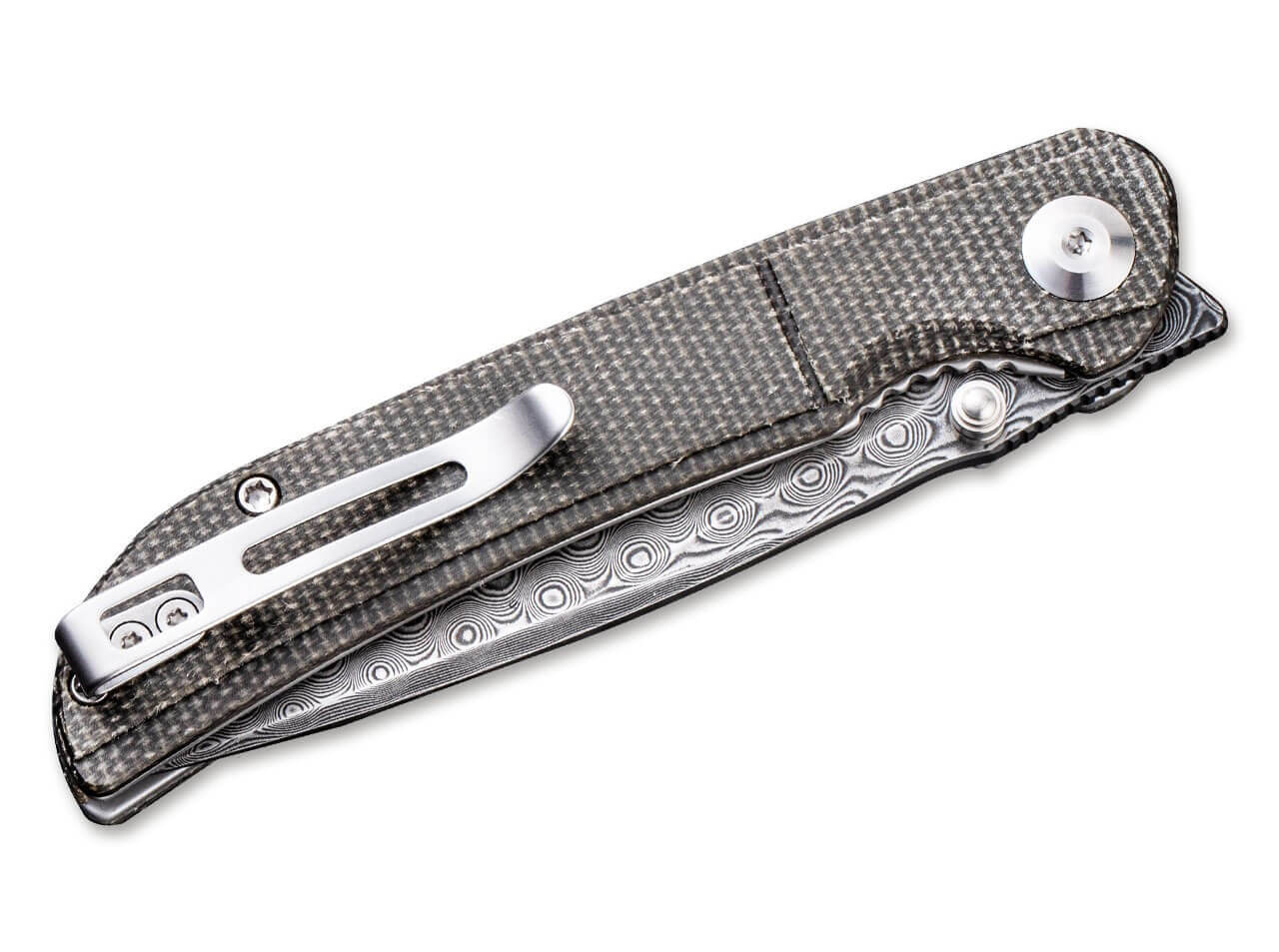 Imperium Damascus Micarta Green