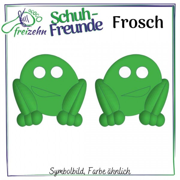 freizehn Senkel-Freunde ~ Frosch