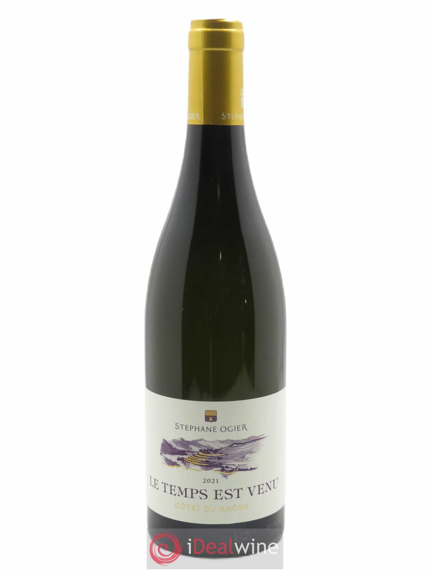 Côtes du Rhône Le Temps est Venu Stéphane Ogier  2021 - Lot de 1 Bouteille