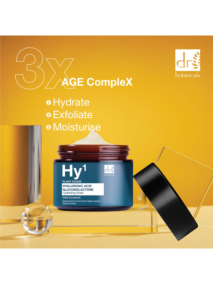 Dr Botanicals Hyaluronsäure & Gluconolacton Maske 60ml günstig kaufen onesize