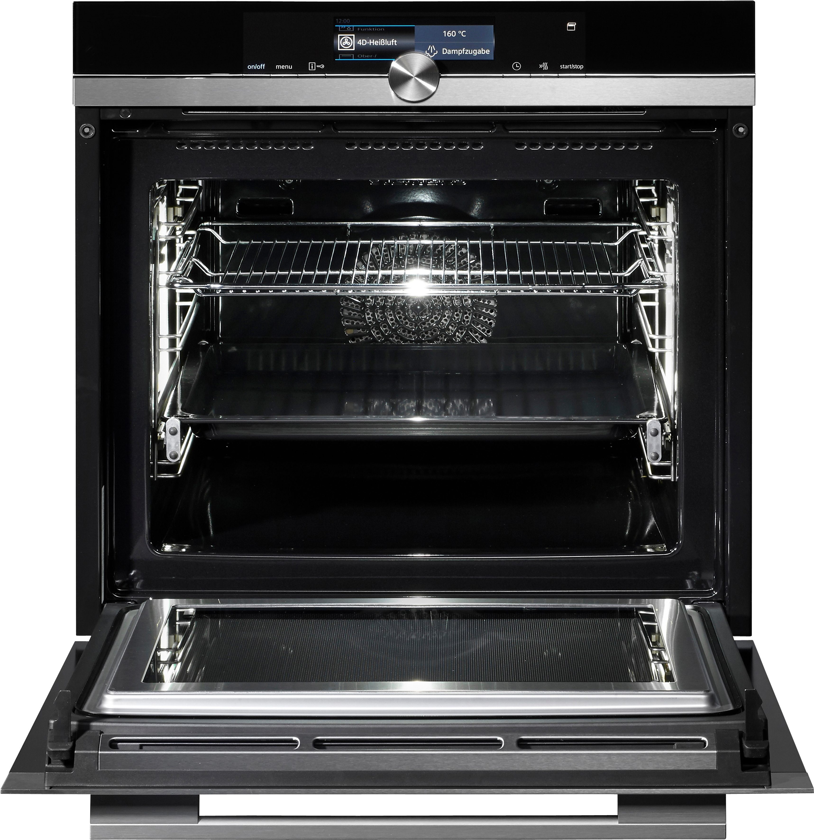 SIEMENS Backofen mit Mikrowelle HM678G4S1