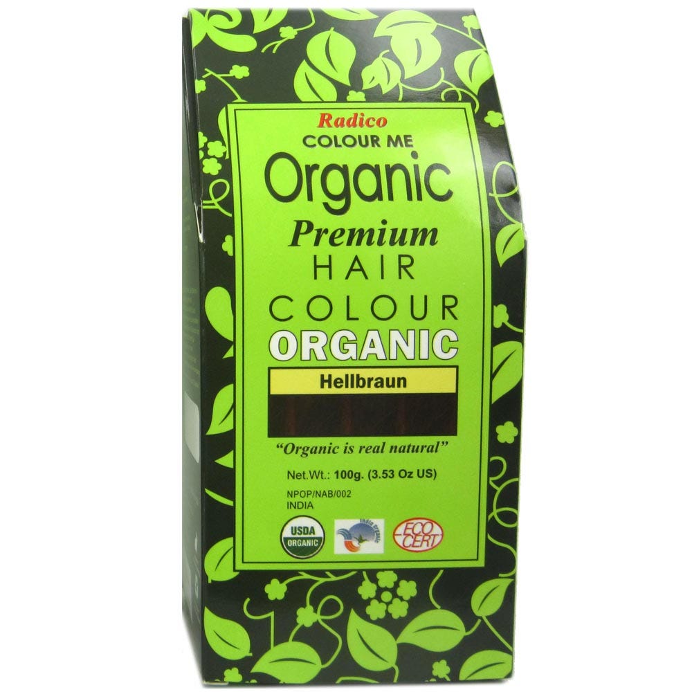 Radico Colour Me Organic Hellbraun 100 g