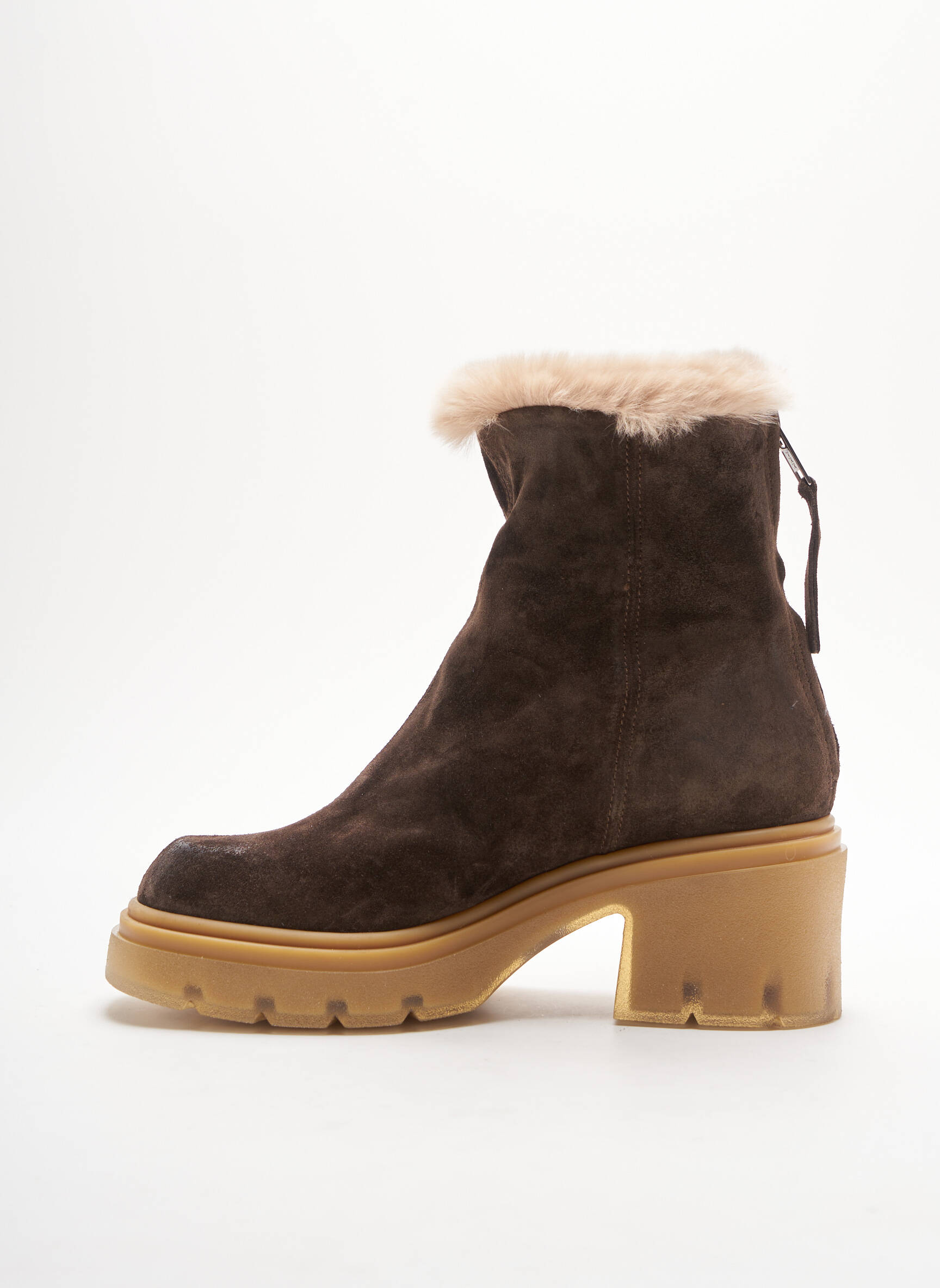 Fru It Bottines Femme couleur marron