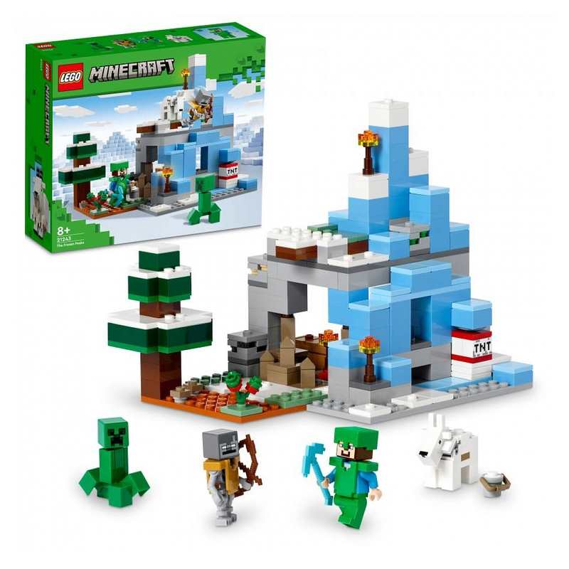 21243 Les pics gelés LEGO Minecraft