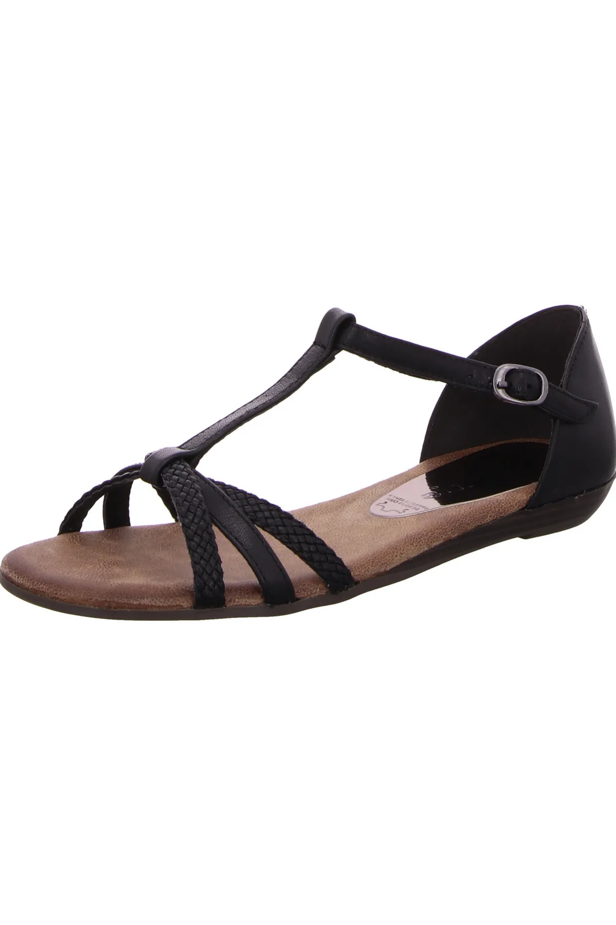 Tamaris  Sandalette - Schwarz - Flacher Absatz