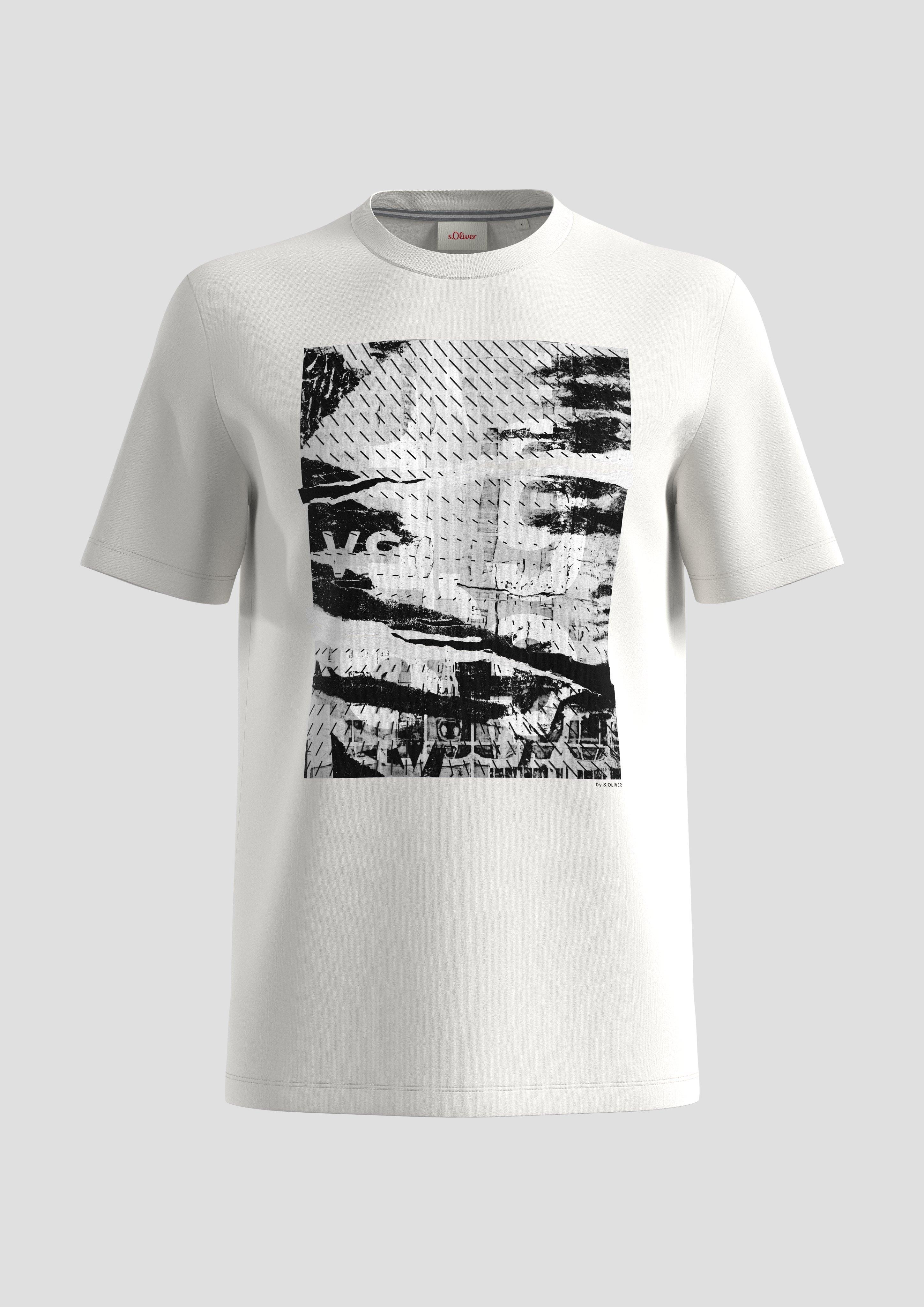 T-Shirt mit Frontprint  2138638-01D1