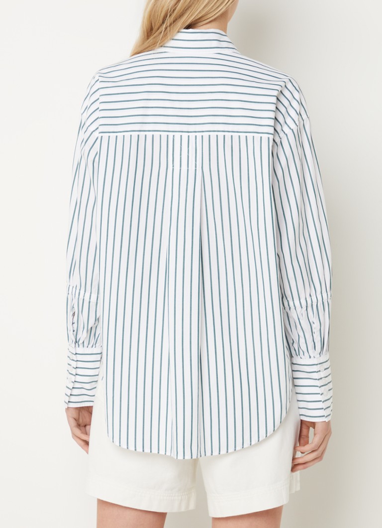 French Connection  Rhodes oversized blouse met streepprint