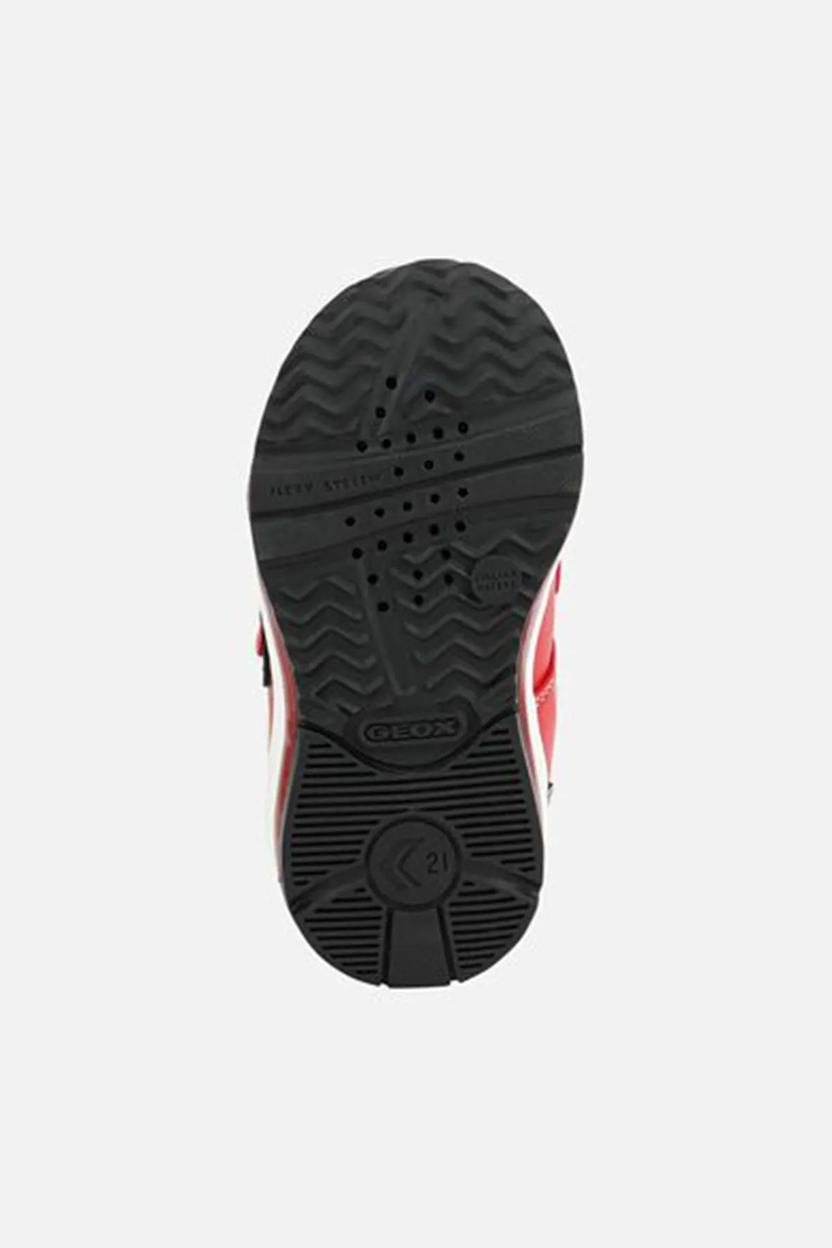 Geox  ROT/SCHWARZE Sneakers für Herren