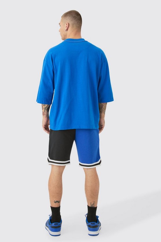 Gespleißte Official Basketball Jersey-Shorts