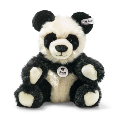 Manschli Panda, 24 cm, weiß
