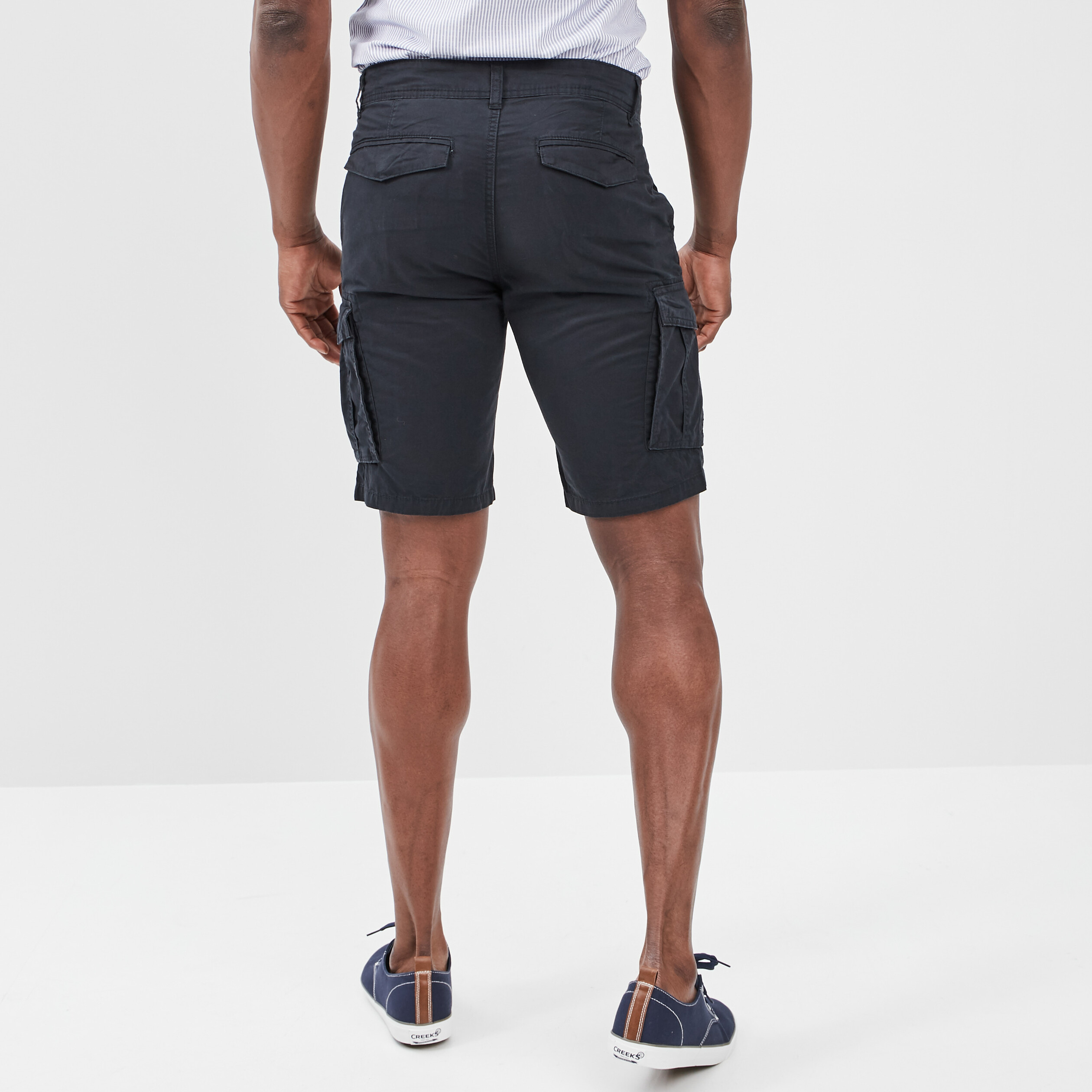 Bermuda cargo bleu marine homme | La Halle