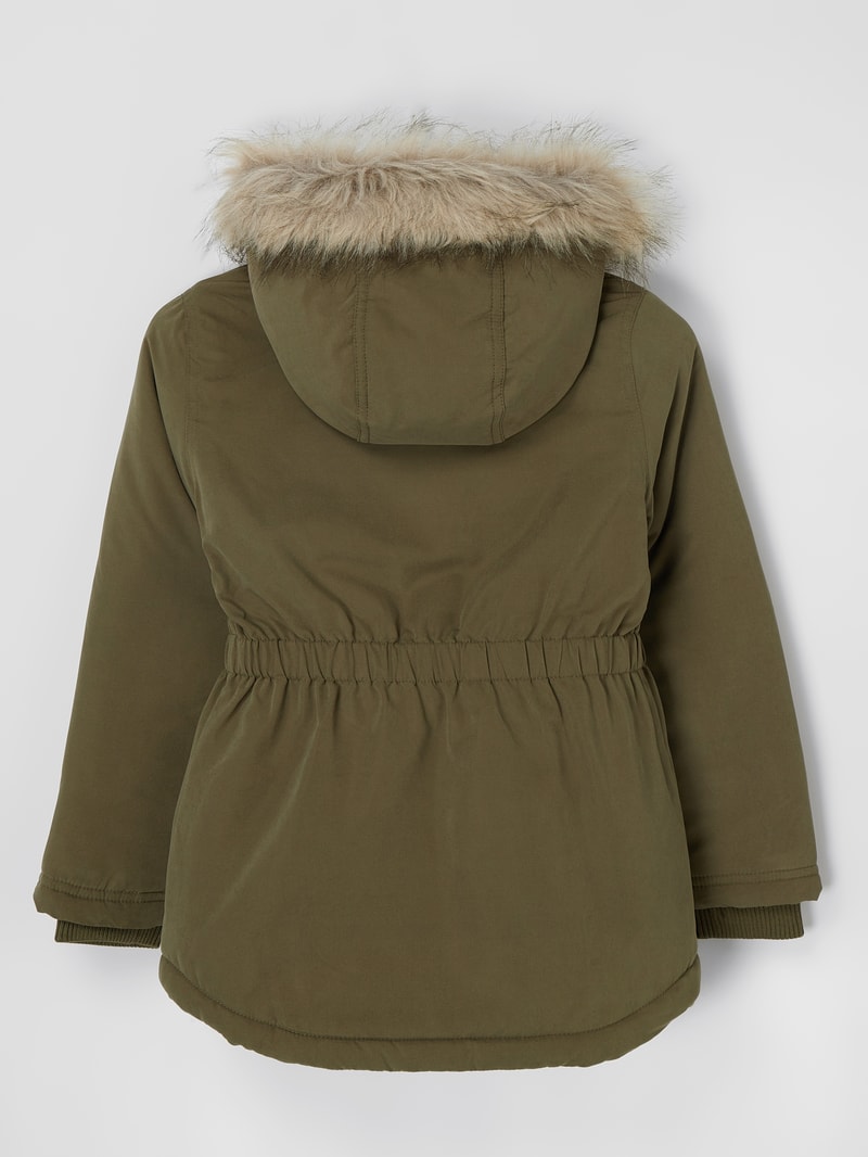 Parka mit Webpelz in khaki