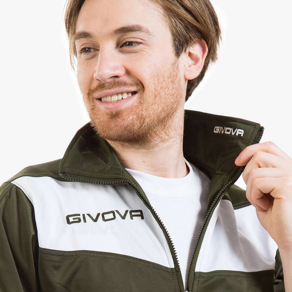 Givova Tuta Visa Trainingsanzug grün/schwarz