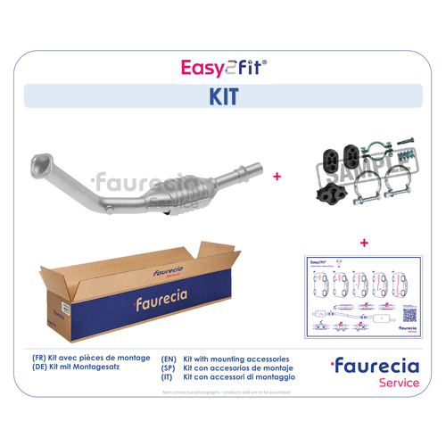 FAURECIA KATALYSATOR FS45494K - ATU