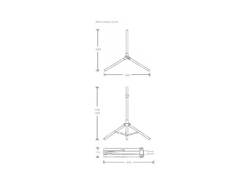 Maxview De Luxe Sat-Stativ