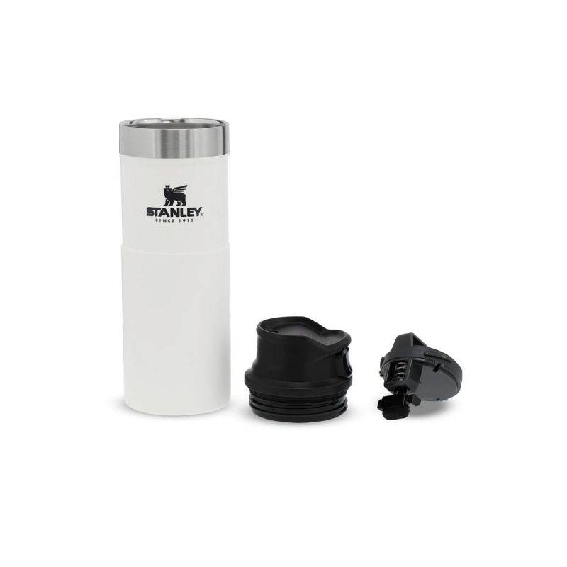 Thermoflasche Stanley, Classic Trigger-Action Travel Mug 16oz \/ 470ml Polar