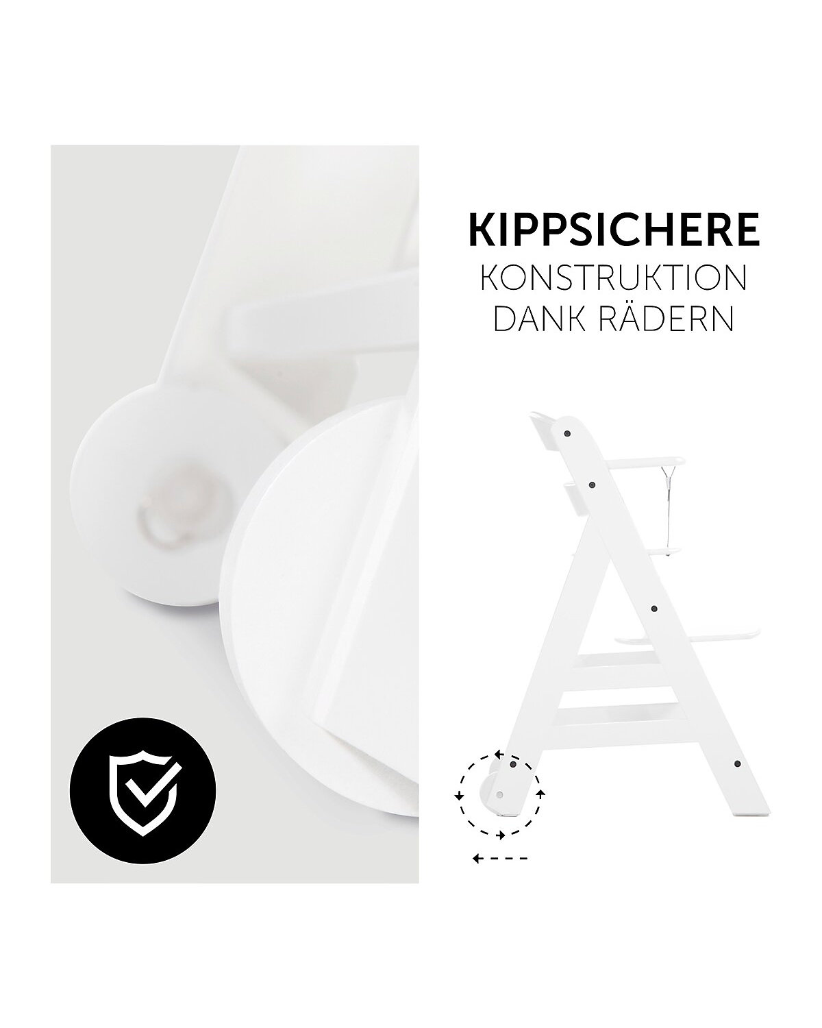Treppenhochstuhl Beta+ inklusive Bouncer