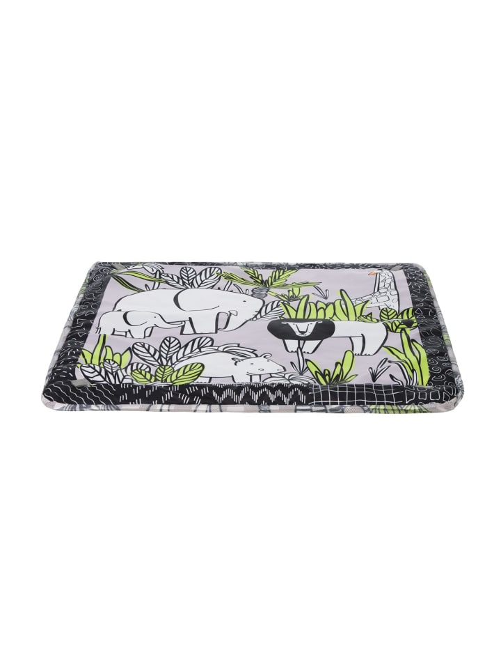 Kikkaboo Spielbogen Krabbeldecke 2 in 1 in grau günstig kaufen onesize