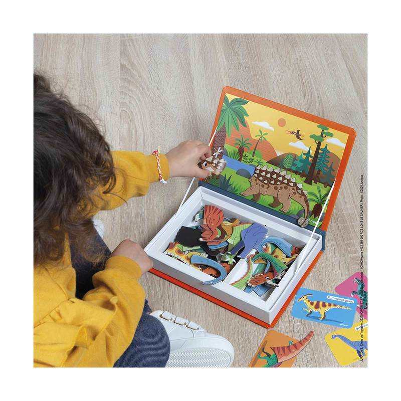 Magneti'book dinosaures Janod