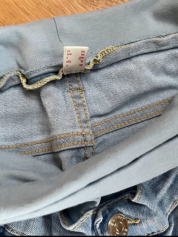 ESPRIT Umstandsjeans - Slim fit - in Hellblau günstig kaufen 36/L30