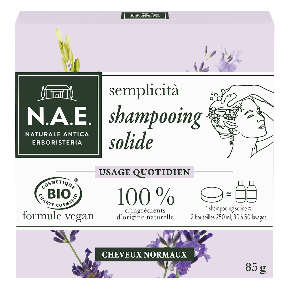 N.A.E. N.A.E. SHAMPOOING BIO Solide Quotidien Shampooing solide
