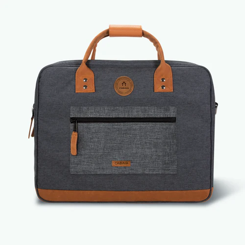 London grey laptop bag