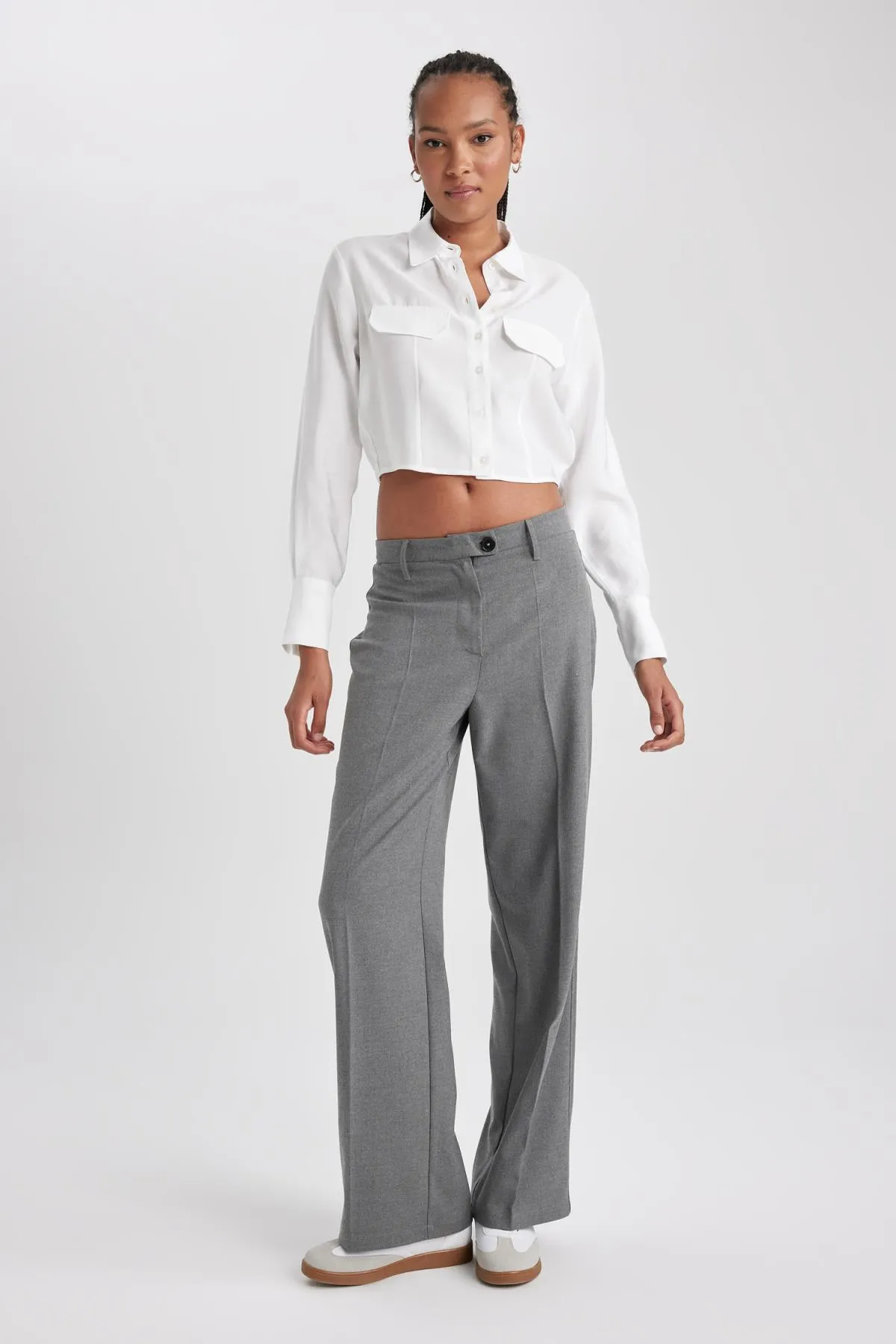 DeFacto  Standardhose mit weitem Bein