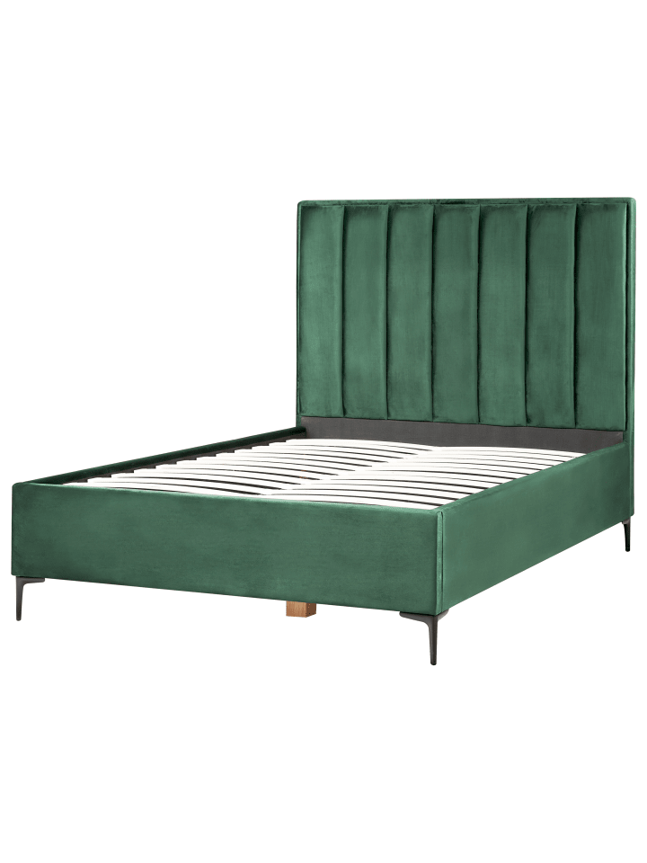 Beliani Schlafzimmer Set SEZANNE in Grün/Schwarz günstig kaufen onesize