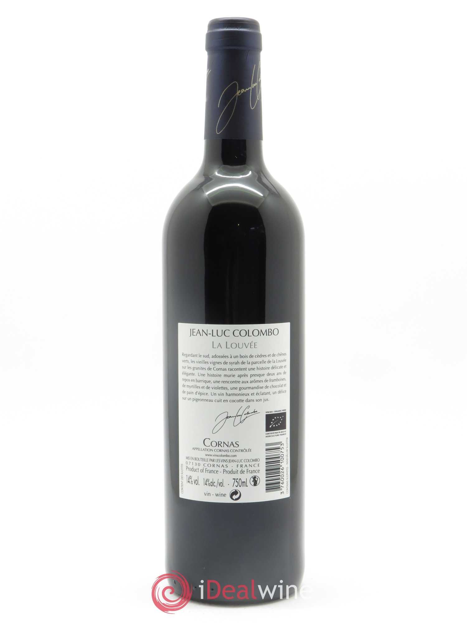 Cornas La Louvée Jean-Luc Colombo  2017 - Lot de 1 Bouteille