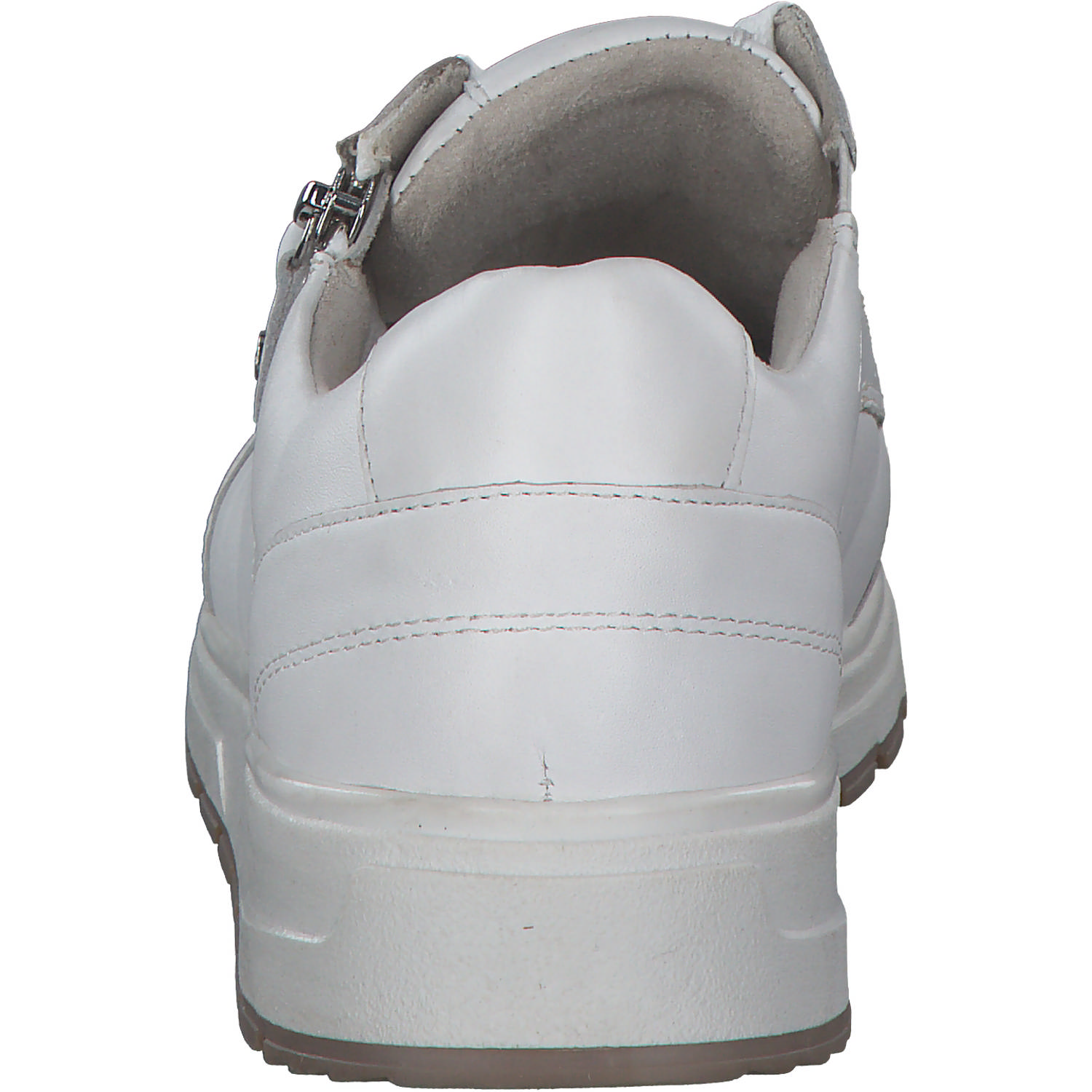 Jana Shoes 83711, Schnürschuhe, Damen, white