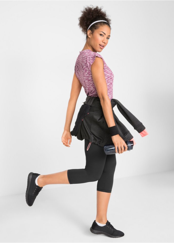 Shaping Sport-Leggings mit Tasche, 3/4-Länge