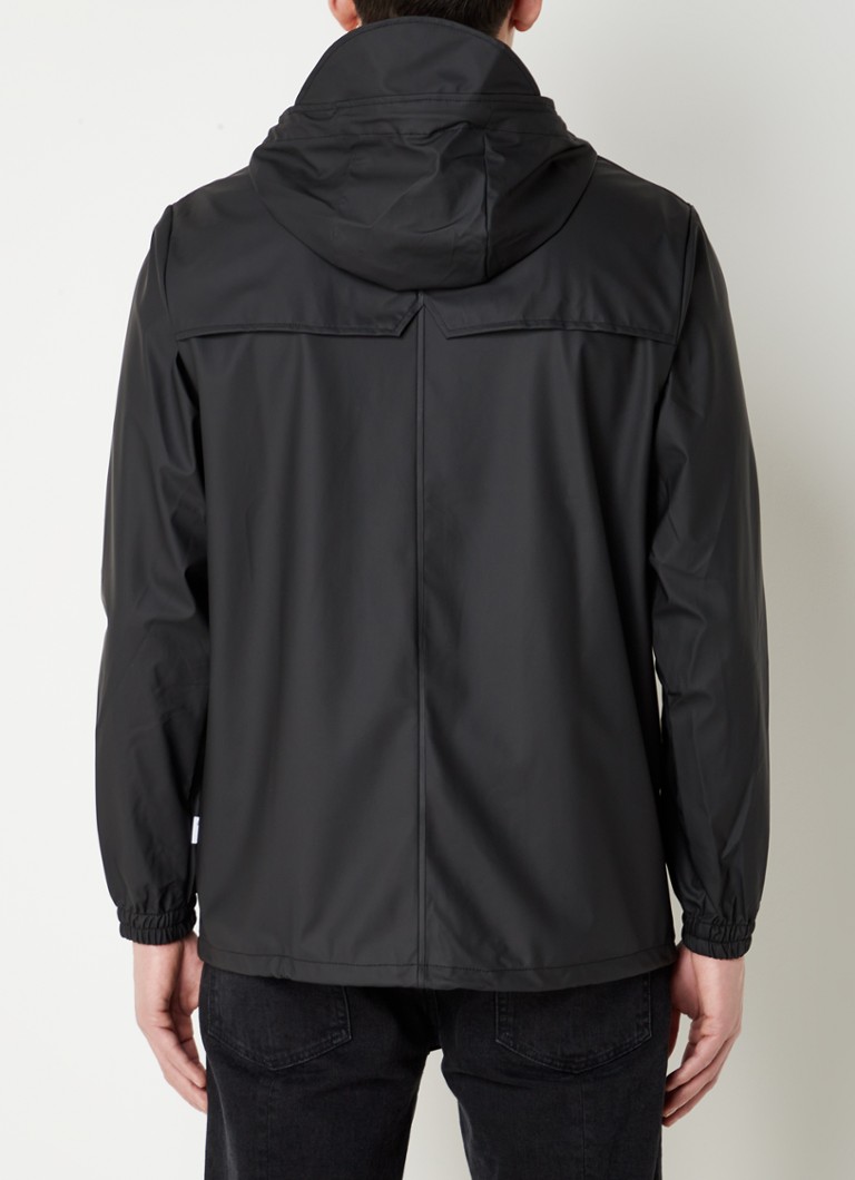 Rains Storm Breaker rain jacket with hood and side pockets