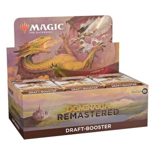 Magic the Gathering: Dominaria Remastered Draft Booster Display (36) (DE)