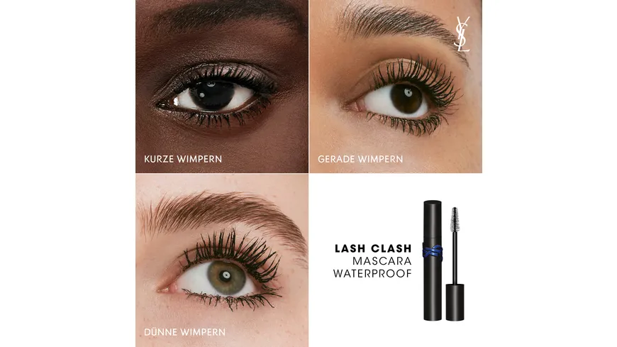 Yves Saint Laurent Mascara Lash Clash Waterproof 9 ml schwarz