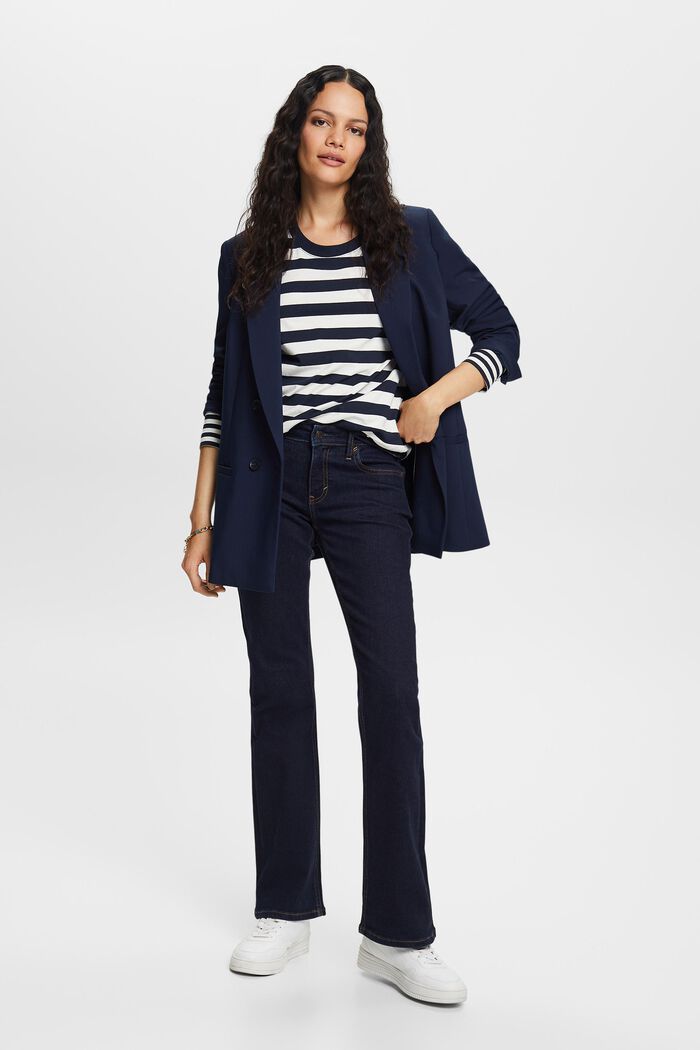 Bootcut Jeans mit mittelhohem Bund
