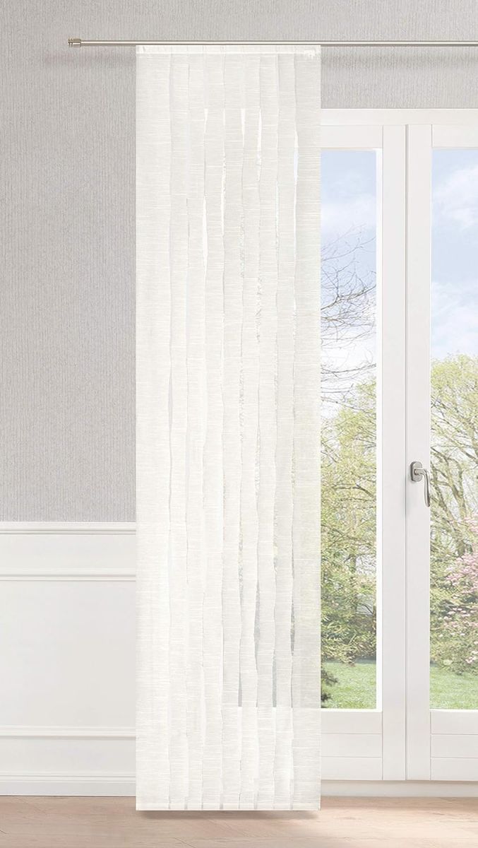 Neutex Schiebevorhang Inside-S Wollweiß 60 x 245 cm