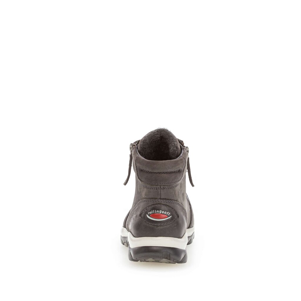 rollingsoft Schnürstiefelette grau