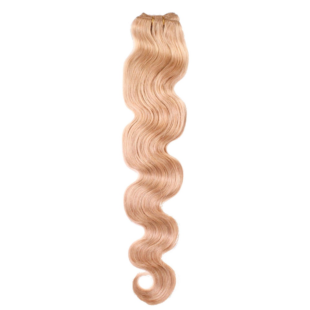 hair2heart Extensions Tissage cheveux naturels #18 Noisette 100g extensions