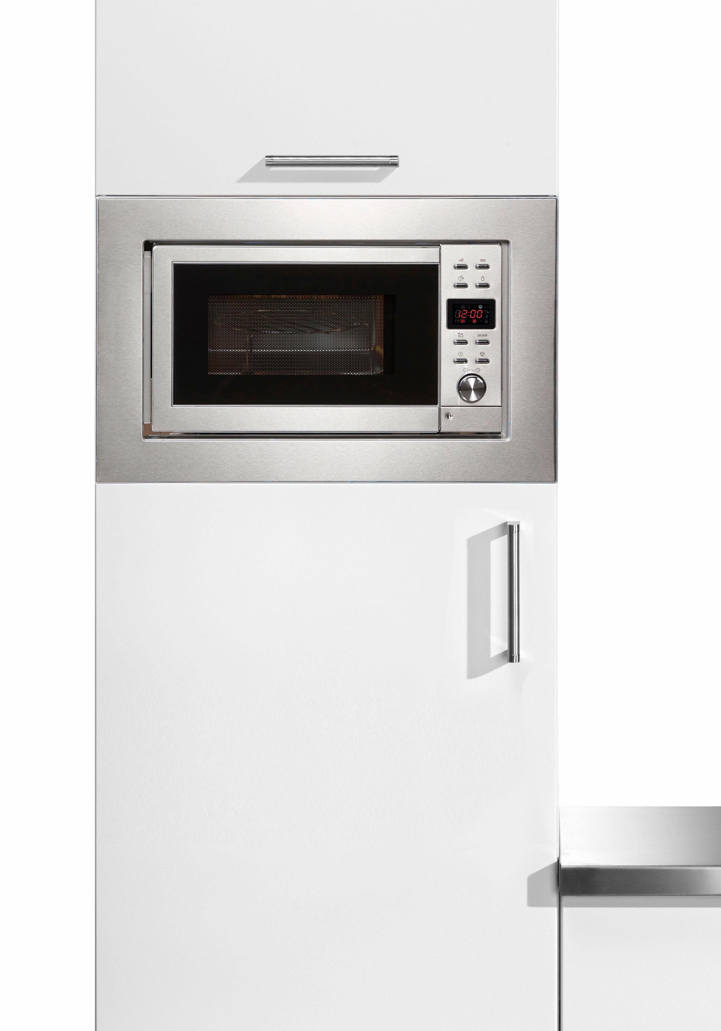 Amica Einbau-Mikrowelle EMW 13185 E, Grill, Mikrowelle, 20 l, digitaler Timer