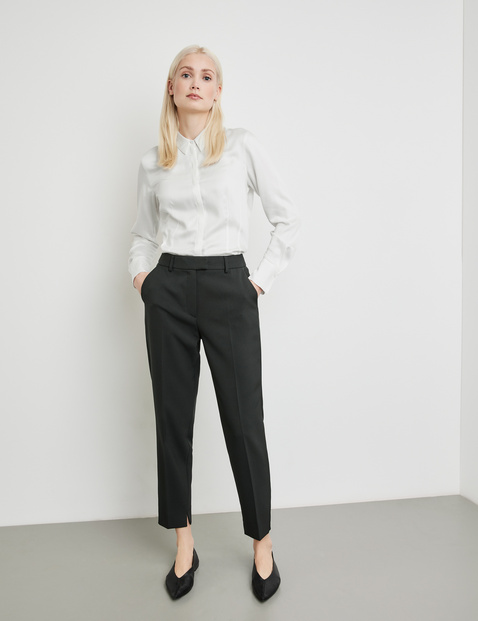 7/8 Hose mit Bügelfalten Tailored Fit