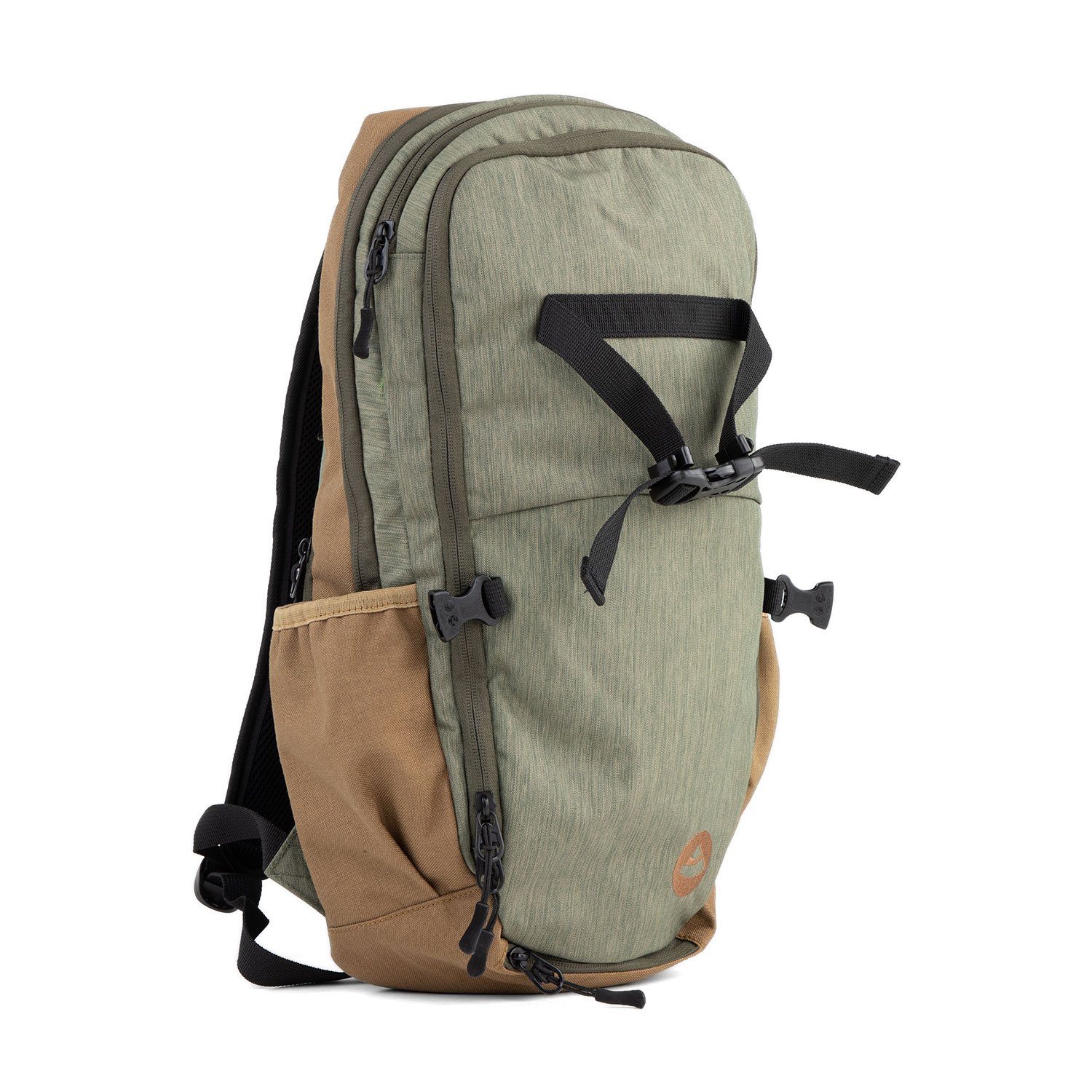 bodhi Yogatasche Yoga Rucksack YOGI DAYPACK, grün-braun