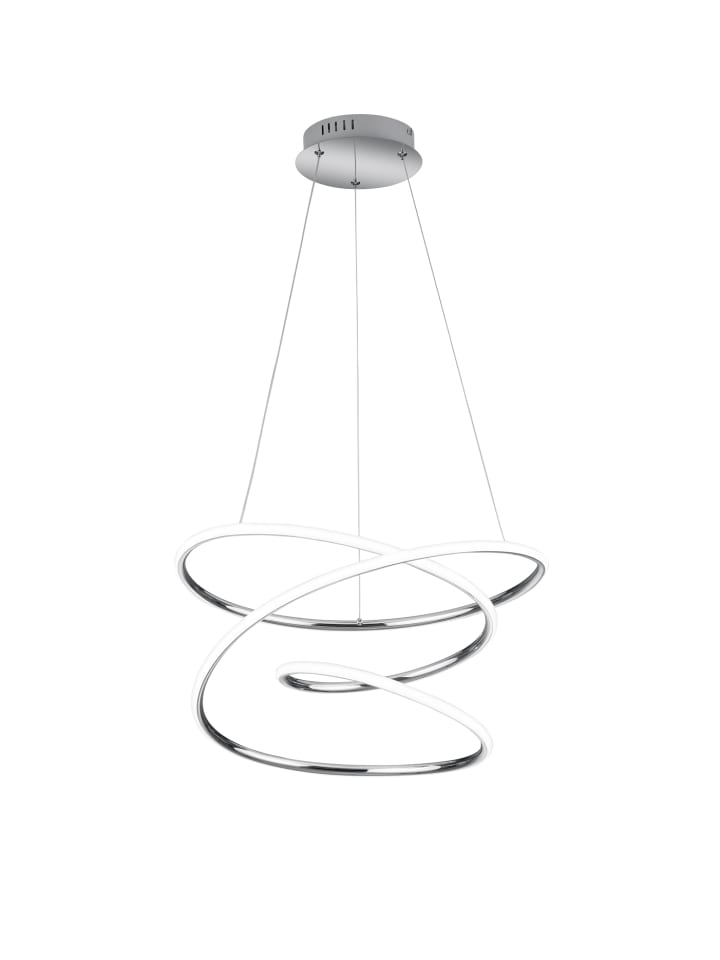 Reality Leuchten Pendelleuchte BOLOGNA in chrom günstig kaufen onesize