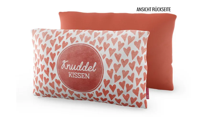 Geschenk für Dich Kissen Knuddelkissen
