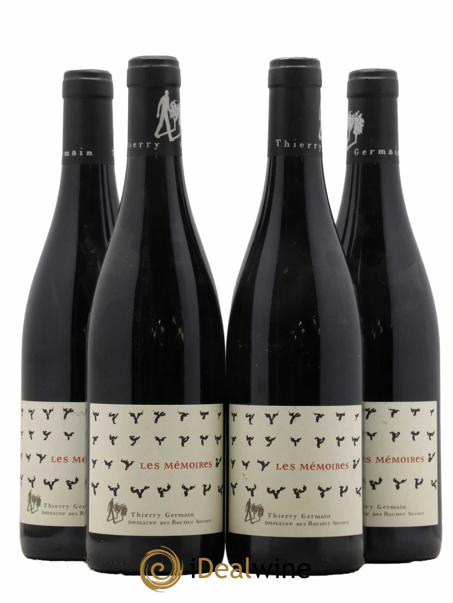 Saumur-Champigny Les Mémoires Domaine des Roches Neuves - Thierry Germain  2020 - Lot de 4 Bouteilles