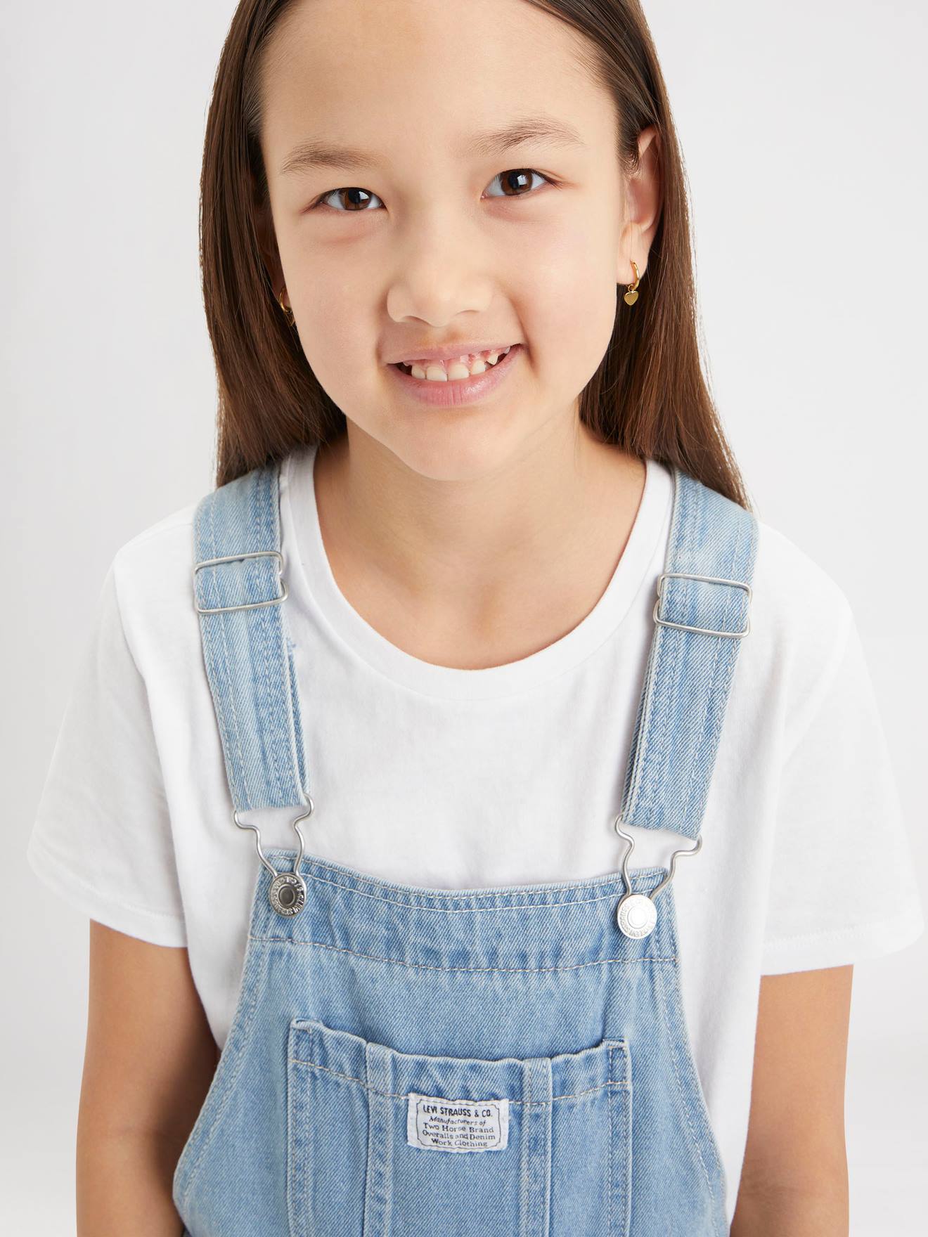 Levis Mädchen Latzshorts LVG Classic Shortalls Levi's - blue stone