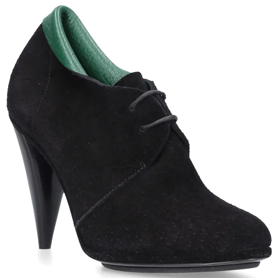 Balenciaga - Stiefeletten WADV Veloursleder - schwarz