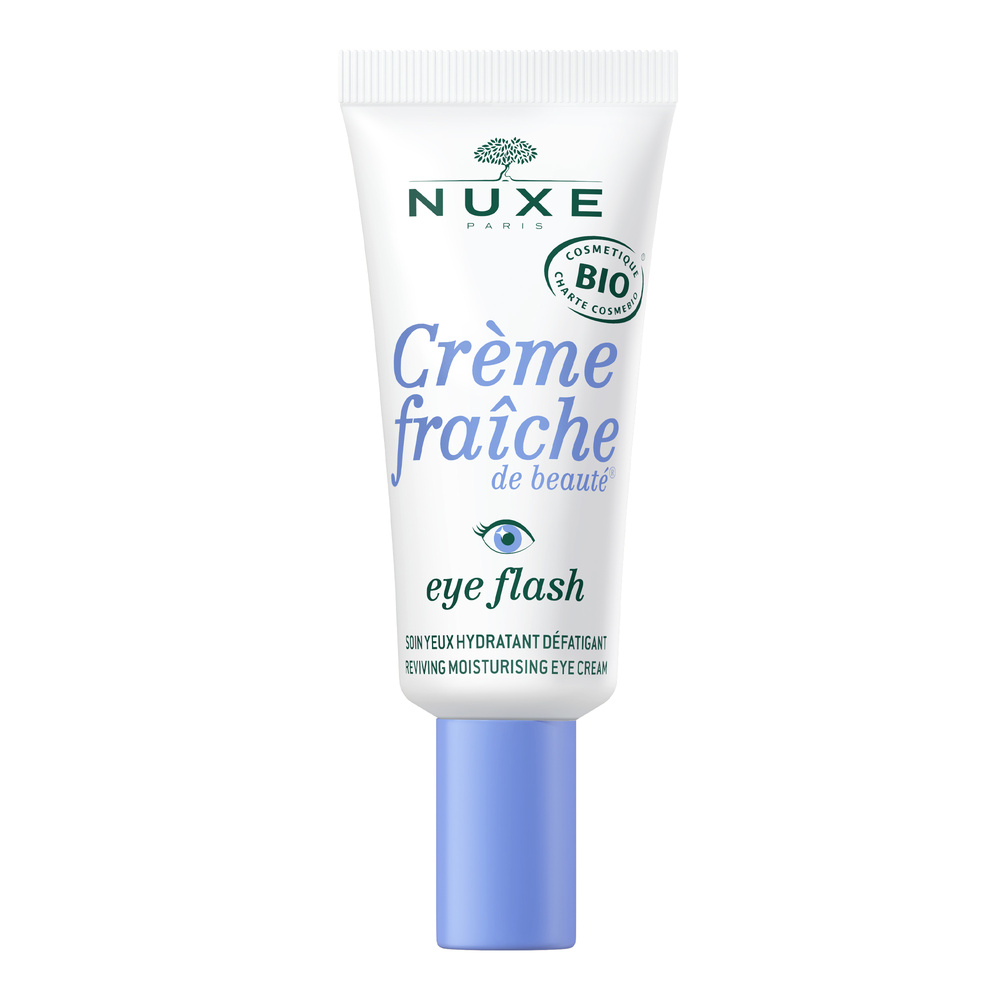 Nuxe Eye Flash Soin Yeux Hydratant Bio - Crème fraîche de beauté® - 15ml Contour des yeux